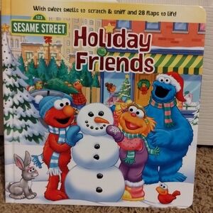 Holiday Friends Sesame Street board book